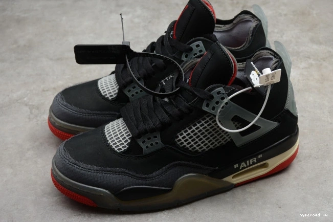 4 x Jordan Bred Off Air Retro CV9388-001 White 0530